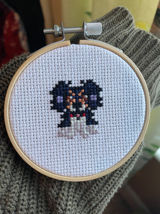 Custom Made Pet Cross Stitch (Stardew valley style)