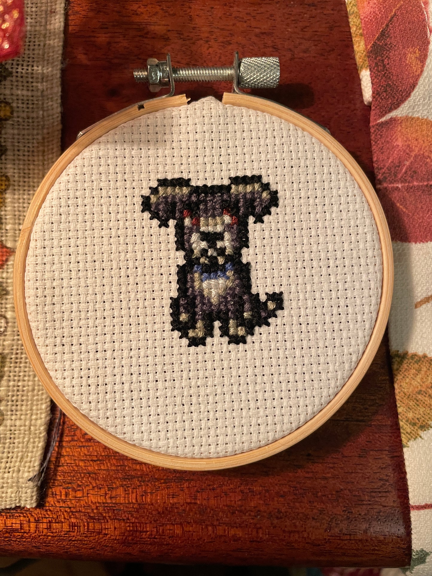 Custom Made Pet Cross Stitch (Stardew valley style)