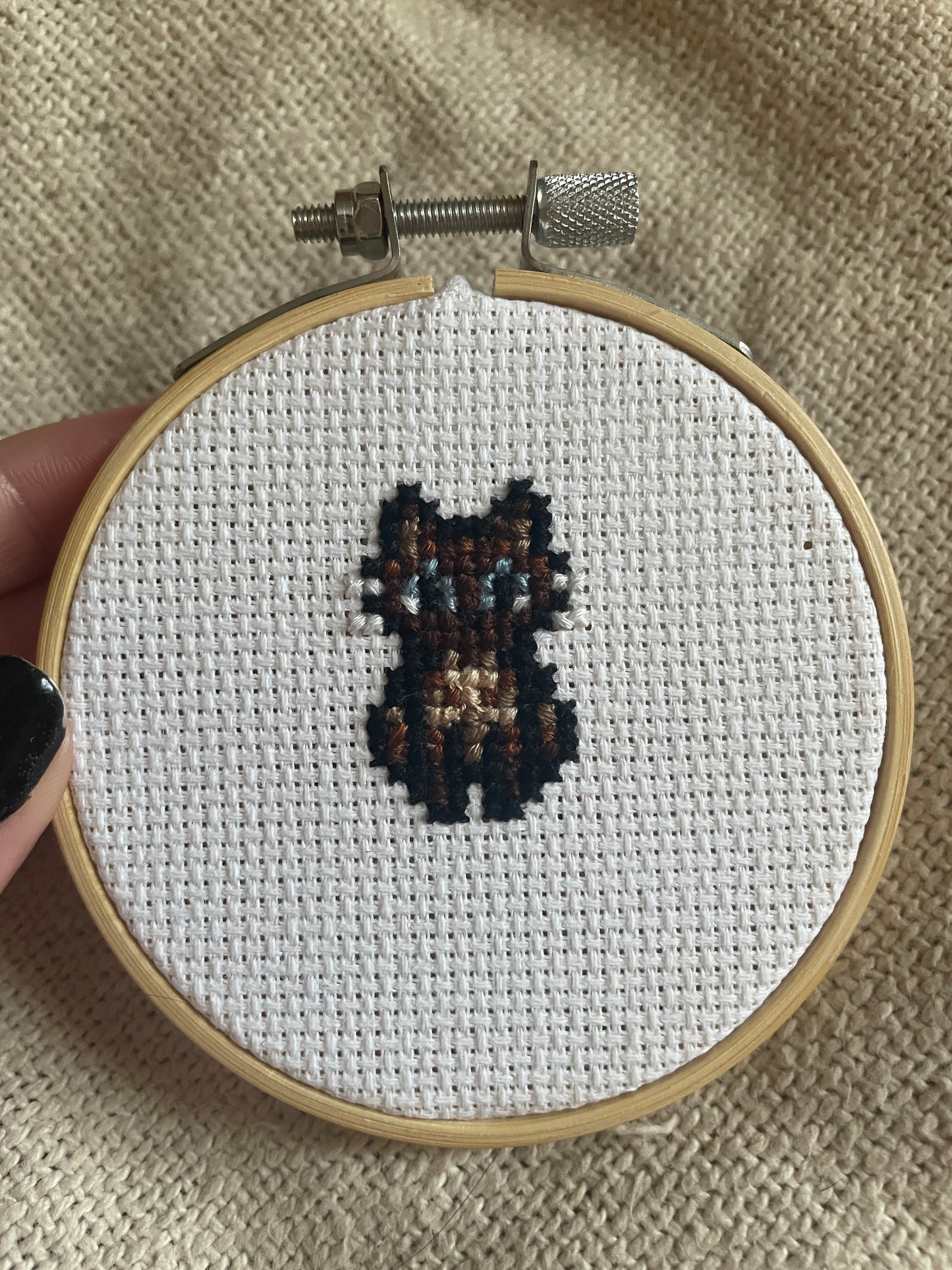 Custom Made Pet Cross Stitch (Stardew valley style)